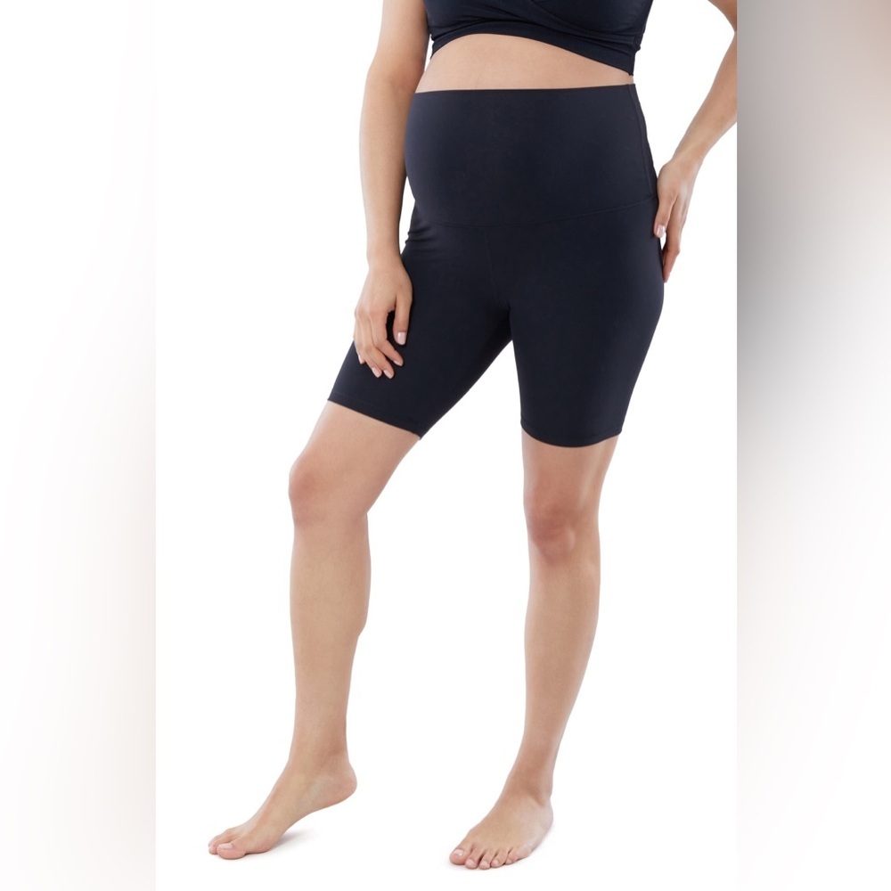 Ingrid & Isabel‎ Women's Black Maternity Shapewear Shorts Size XL
